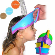 New Silicone Kids Bath Visor Hat Adjustable Baby Shower Cap Protect Shampoo Hair Wash Shield for Children Infant Waterproof Cap