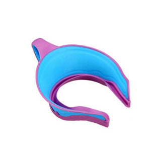 New Silicone Kids Bath Visor Hat Adjustable Baby Shower Cap Protect Shampoo Hair Wash Shield for Children Infant Waterproof Cap