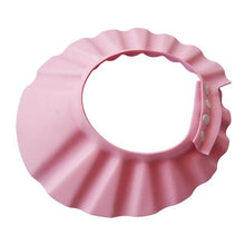 New Silicone Kids Bath Visor Hat Adjustable Baby Shower Cap Protect Shampoo Hair Wash Shield for Children Infant Waterproof Cap