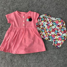 2018 Spring autumn Baby Girls Clothing Sets Newborn Baby girl Clothes Roupa Infant Jumpsuits Cotton Baby dresses 2 pieces set